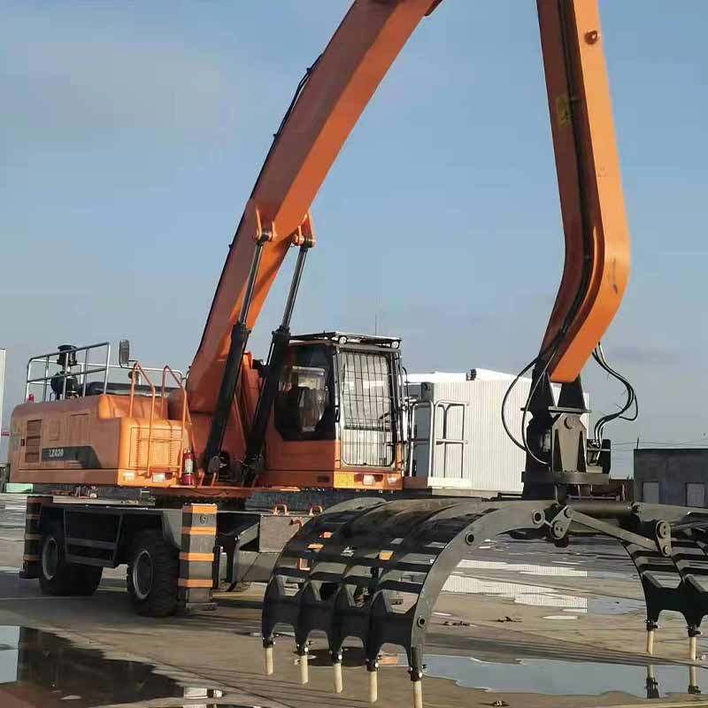 Tyre type SDLZ420 wood grabber machine f